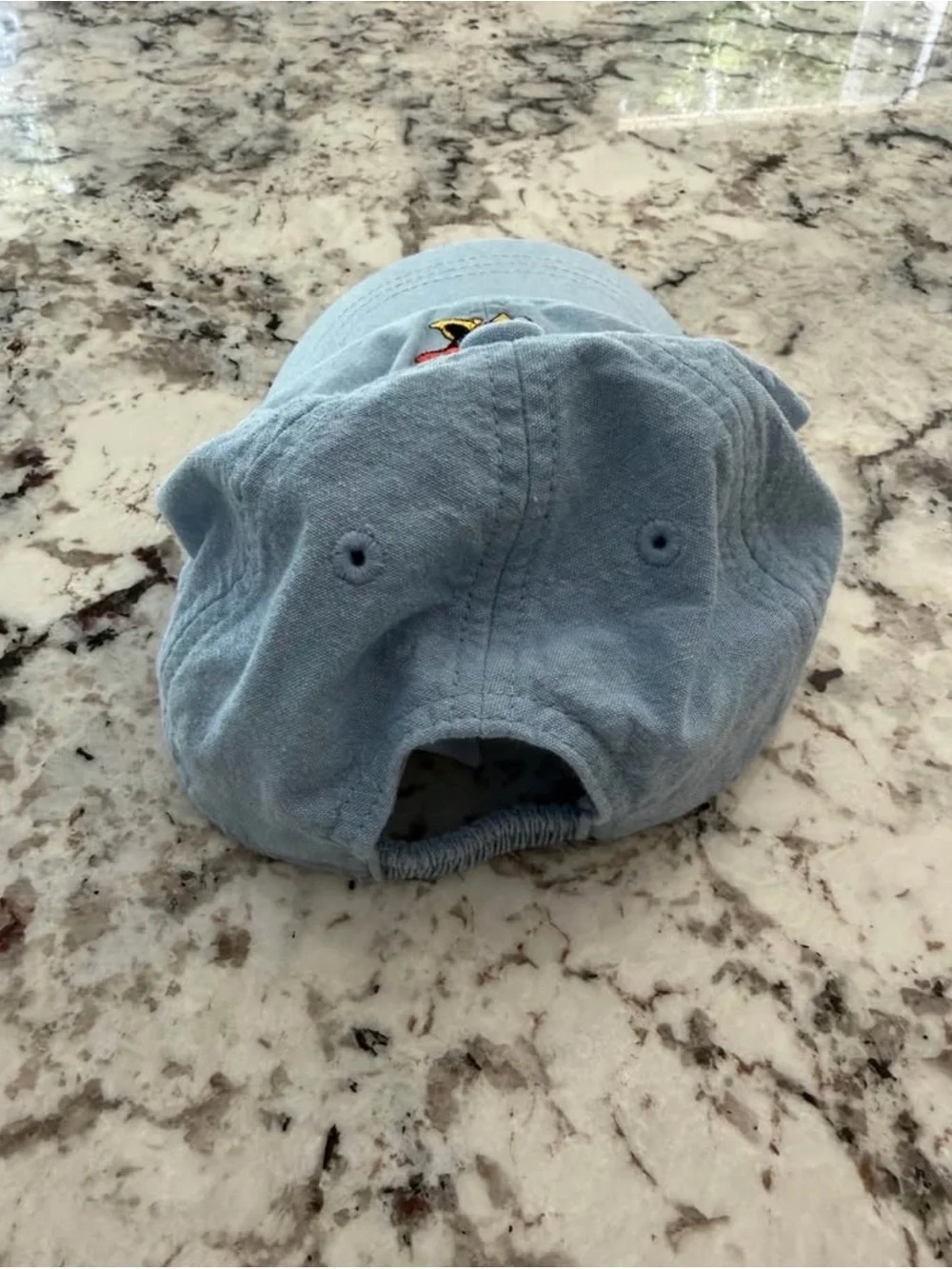 GAP x Disney Light Blue Embroidered Character Cap